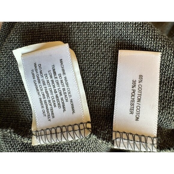 Cutter & Buck Oklahoma Sooners Heather Black Short Sleeve Polo Shirt Size M - Picture 5 of 6